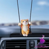 Car Aromatherapy Kitten Pendant