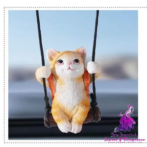 Car Aromatherapy Kitten Pendant