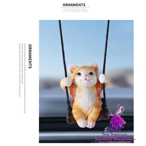 Car Aromatherapy Kitten Pendant