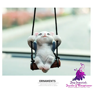 Car Aromatherapy Kitten Pendant