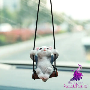 Car Aromatherapy Kitten Pendant