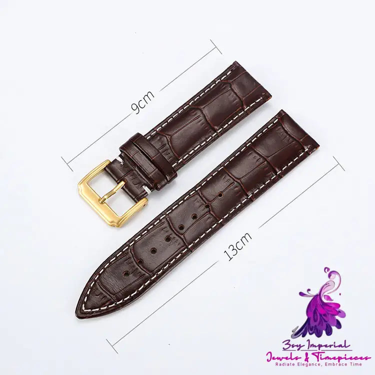 Leather Bamboo Knot Watch Strap Accessories