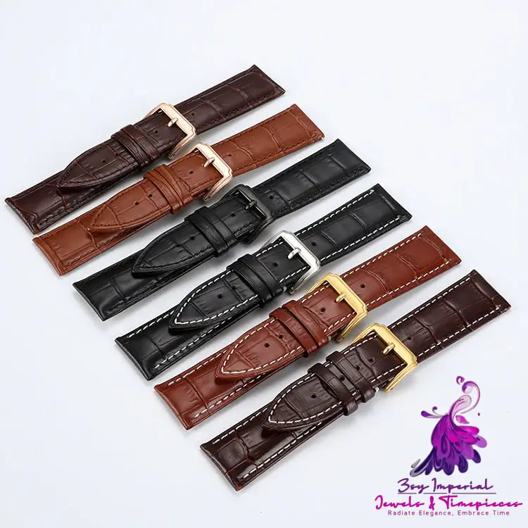 Leather Bamboo Knot Watch Strap Accessories