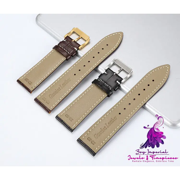 Leather Bamboo Knot Watch Strap Accessories