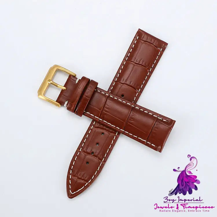 Leather Bamboo Knot Watch Strap Accessories