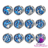 Blue Starry Sky Constellation Beads