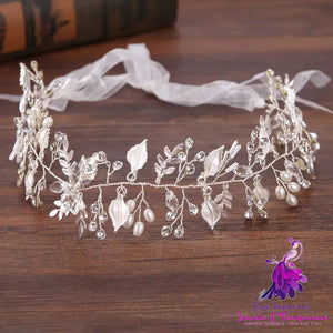 Elegant Korean Bridal Headwear