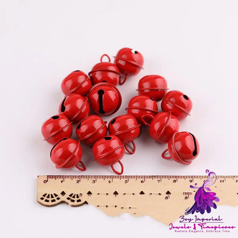 Candy Color Metal Bell Keychain