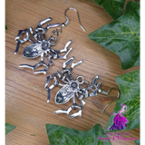 Retro Insect Alloy Spider Earrings