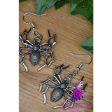 Retro Insect Alloy Spider Earrings