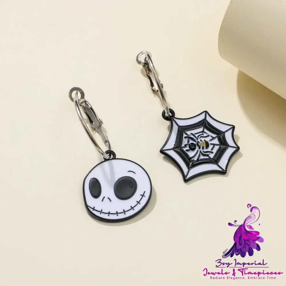 Horror Funny Skull Necklace