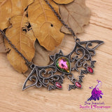 Halloween Accessories Vintage Bat Necklace