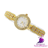 Alloy Quartz Ladies Watch Accessory Set