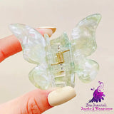 Marble Pattern Hair Clip with Acetic Acid Board