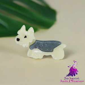 Animal Brooch Dog Cartoon