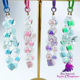 Luminous Bow Phone Charm Keychain