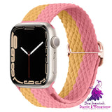 Apple Watch Watchband Adjustable Nylon Braided For Apple