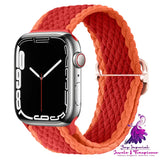 Apple Watch Watchband Adjustable Nylon Braided For Apple