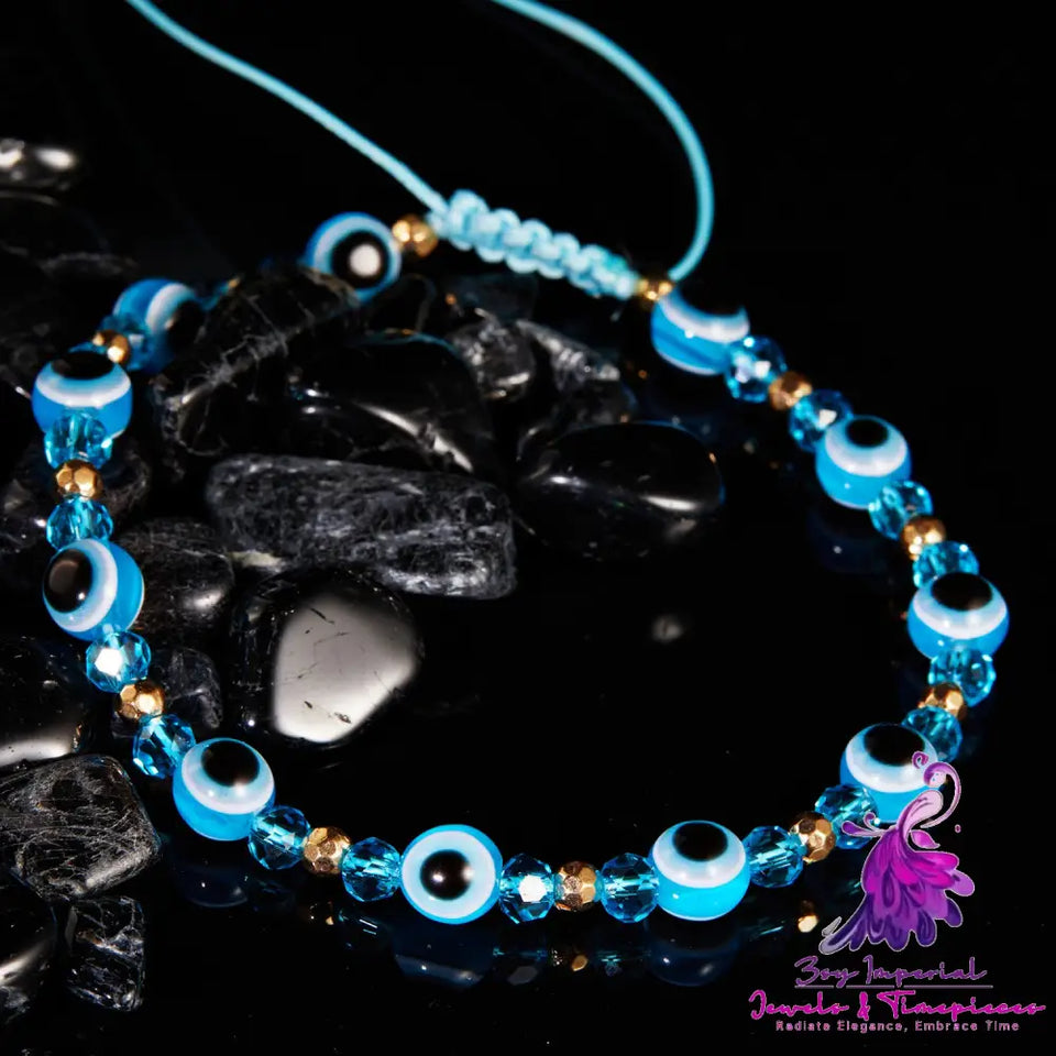 Crystal Bead Pull Bracelet