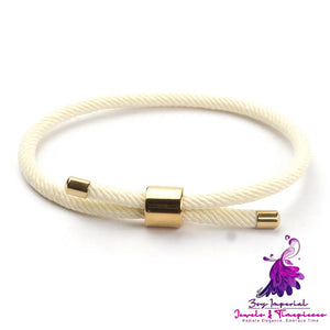 Stainless Steel Adjustable Couple Bracelet