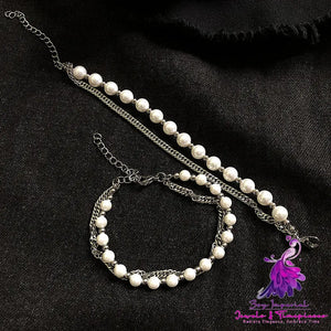 Double Layer Pearl Bracelet