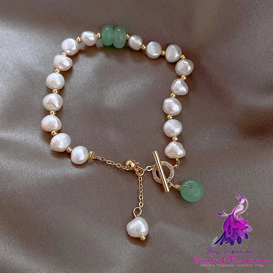 Irregular Freshwater Pearl Bracelet