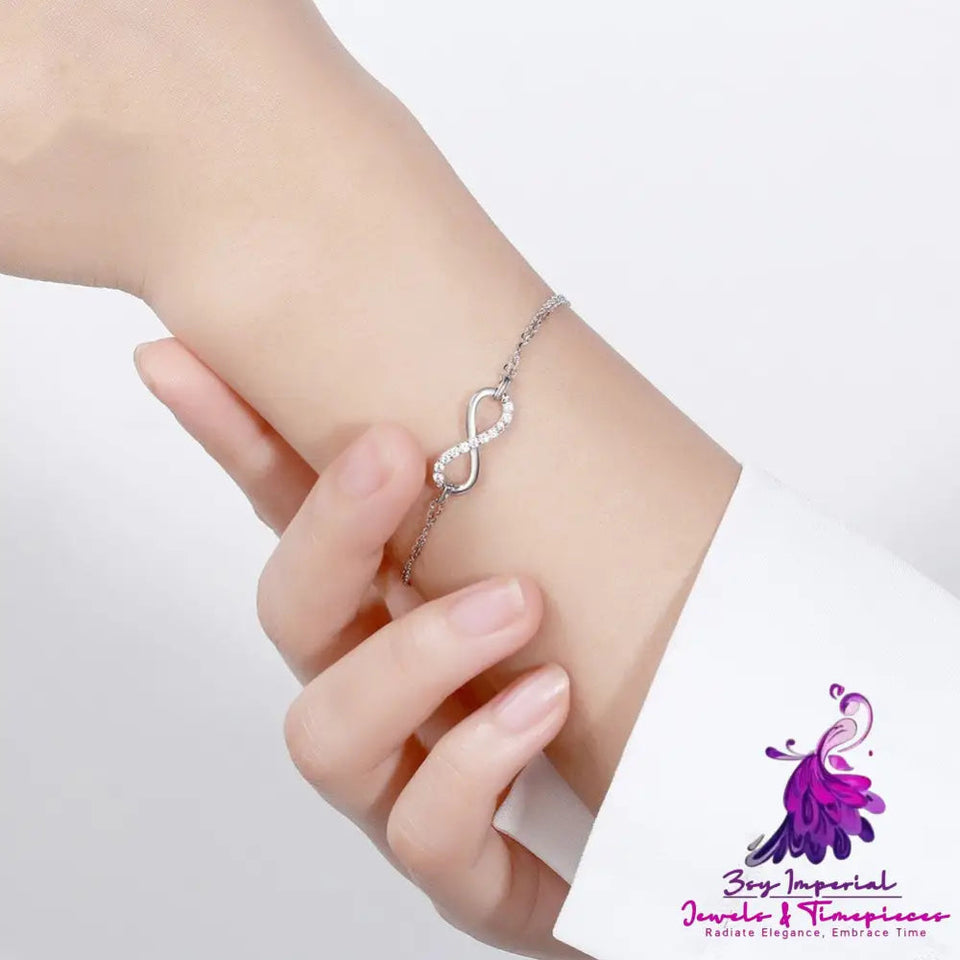 Women’s Adjustable Figure-eight Knot Bracelet