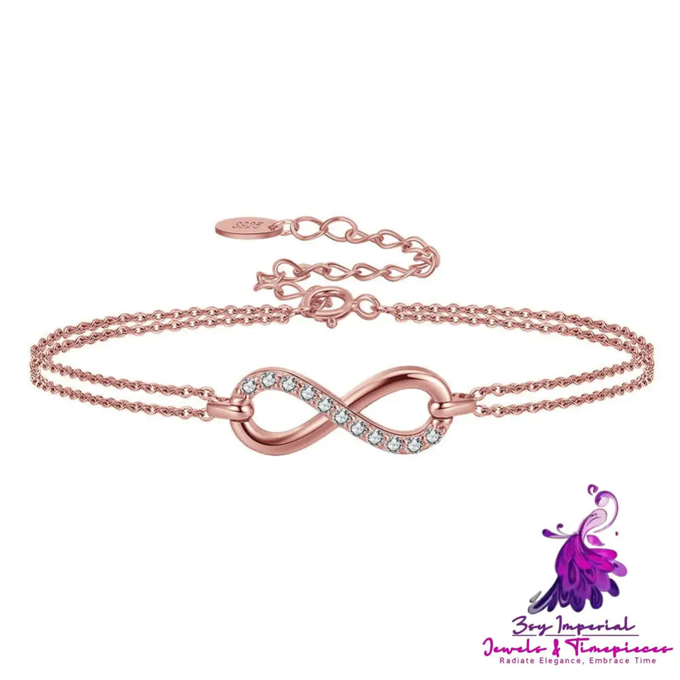 Women’s Adjustable Figure-eight Knot Bracelet