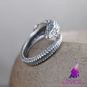 Matte Craft Crocodile Ring