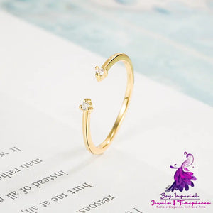 Simple Adjustable Fashion Ring