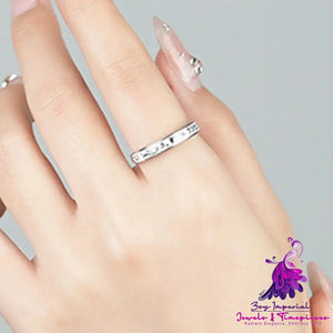 Adjustable Opening Design Ring