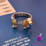 Cute Spring Puppy Ring