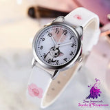 Cute Cat Cartoon Watch