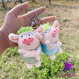 Cute Plush Doll Pendant