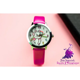 Luminous Cat Pointer Strap Watch