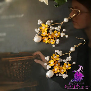 Advanced Flower Pearls Necklace