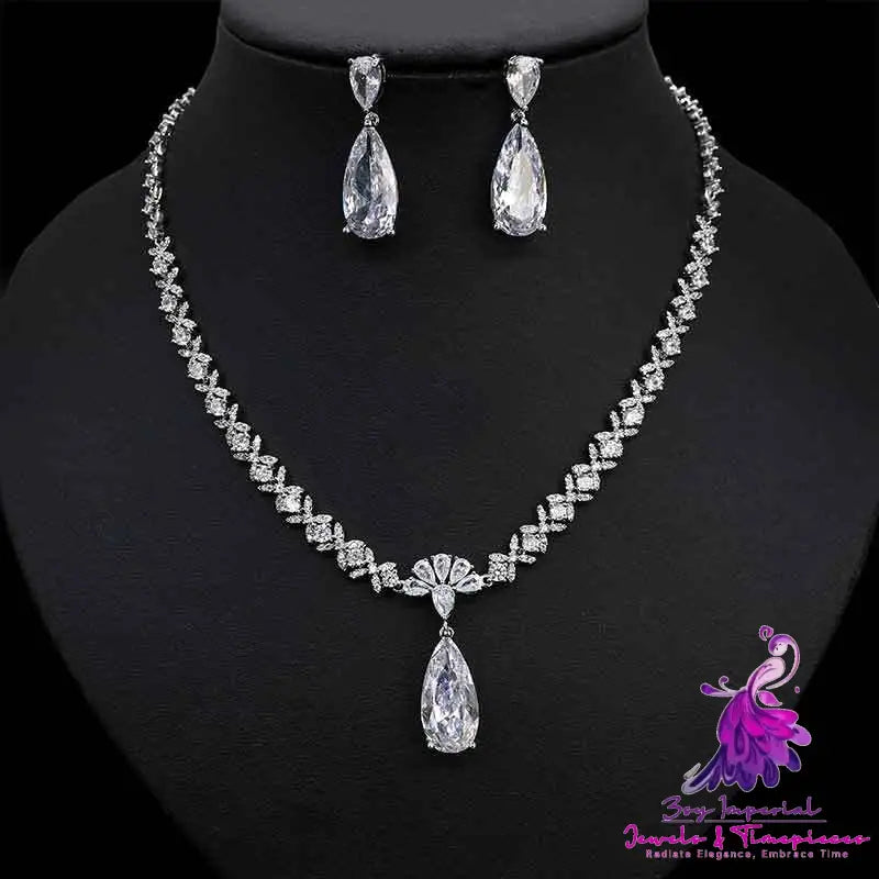 Advanced Light Luxury Silver Necklace