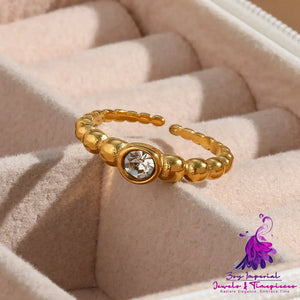 Luxury Fashion Temperament Ring