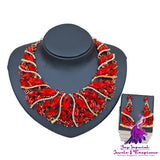 Exaggerated African Bride Necklace