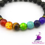 Colorful Agate Beaded Bracelet