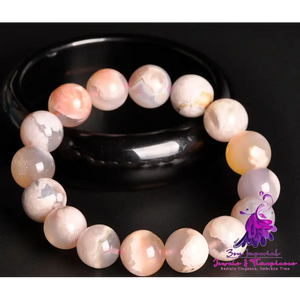 Agate Cherry Blossom Bracelet