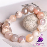 Agate Cherry Blossom Bracelet