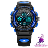 Shock Cartoon LED Kids’ Wristwatch