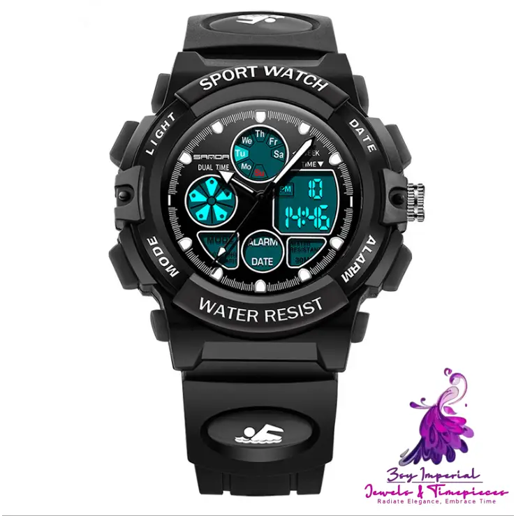 Shock Cartoon LED Kids’ Wristwatch