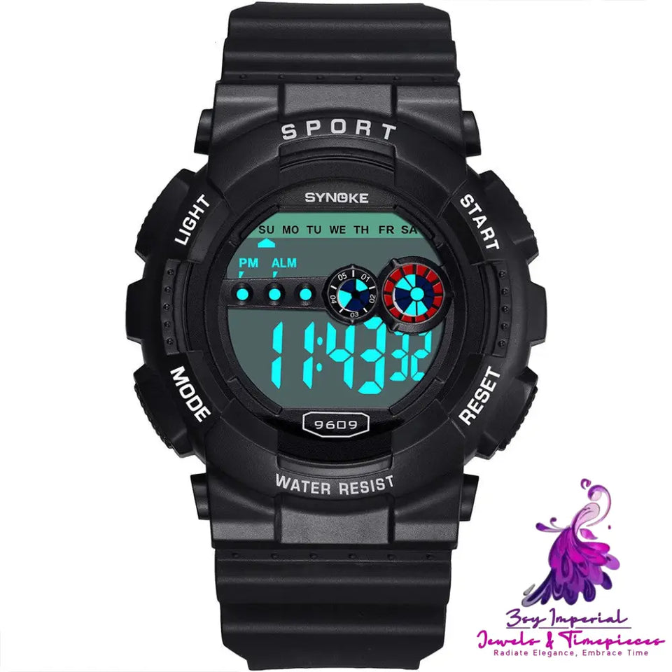 Waterproof Men’s Multi-function Sports Watch with Alarm