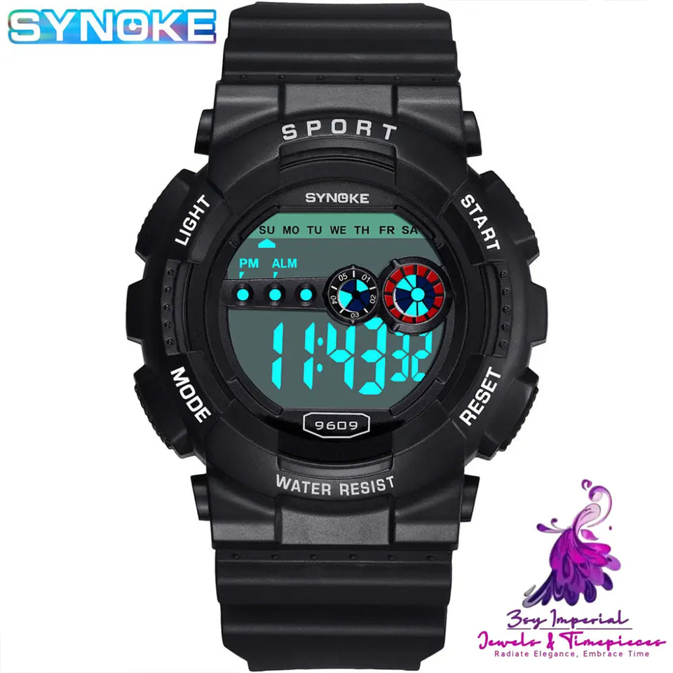 Waterproof Men’s Multi-function Sports Watch with Alarm