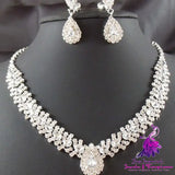 Bridal Earrings Necklace Set