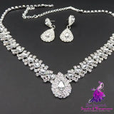 Bridal Earrings Necklace Set