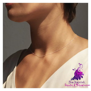 Alloy Gold Necklace Elegant American Collar