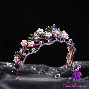 Crystal Flower Bridal Hair Ornaments